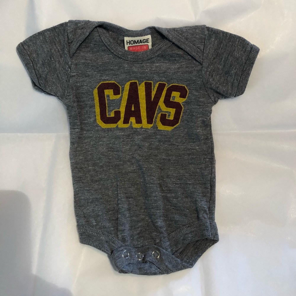 Homage Cavs Onesie